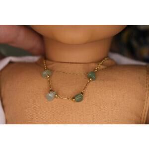 18 Inch Doll Aventurine Chakra Necklace